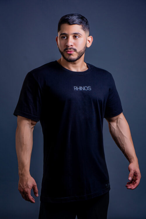 CAMISETA RHINOS PRETA