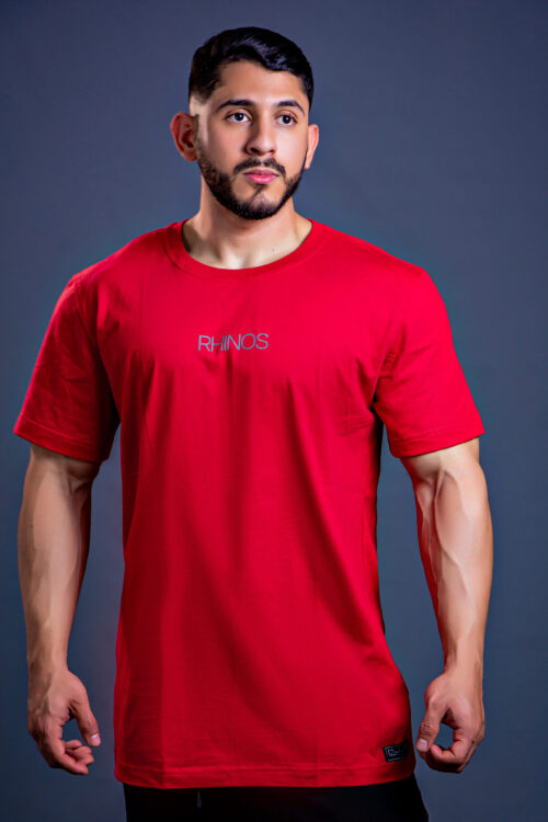 CAMISETA RHINOS VERMELHA
