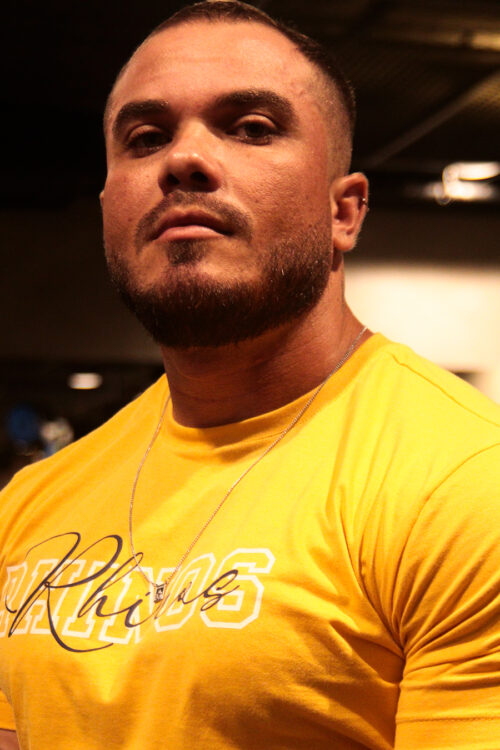 CAMISETA RISING MOSTARDA