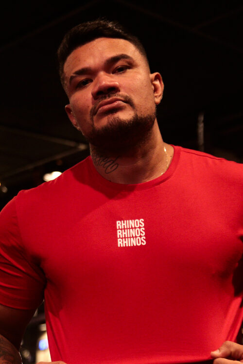 CAMISETA RISING RHINOS VERMELHA