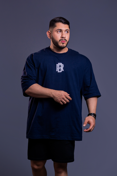 OVERSIZED AZUL MARINHO