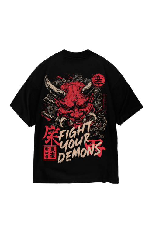 OVERSIZED FIGHT YOUR DEMONS
