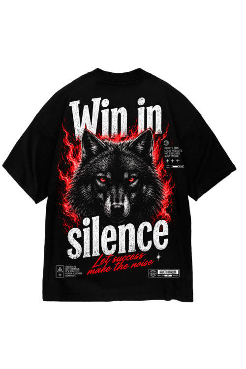 OVERSIZED WIN IN SILENCE
